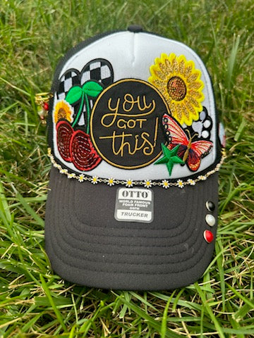 "You Got This" Sunflower Trucker Hat