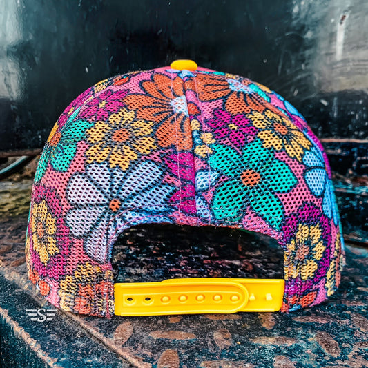 DEPOSIT ONLY - Floral Summer Flying S Hat