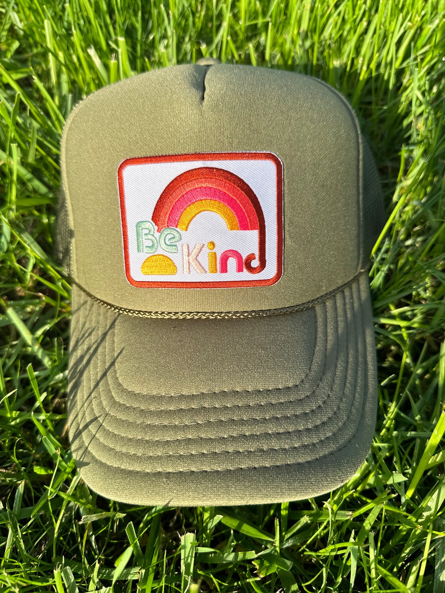 "Be Kind" Embroidered Trucker Hat